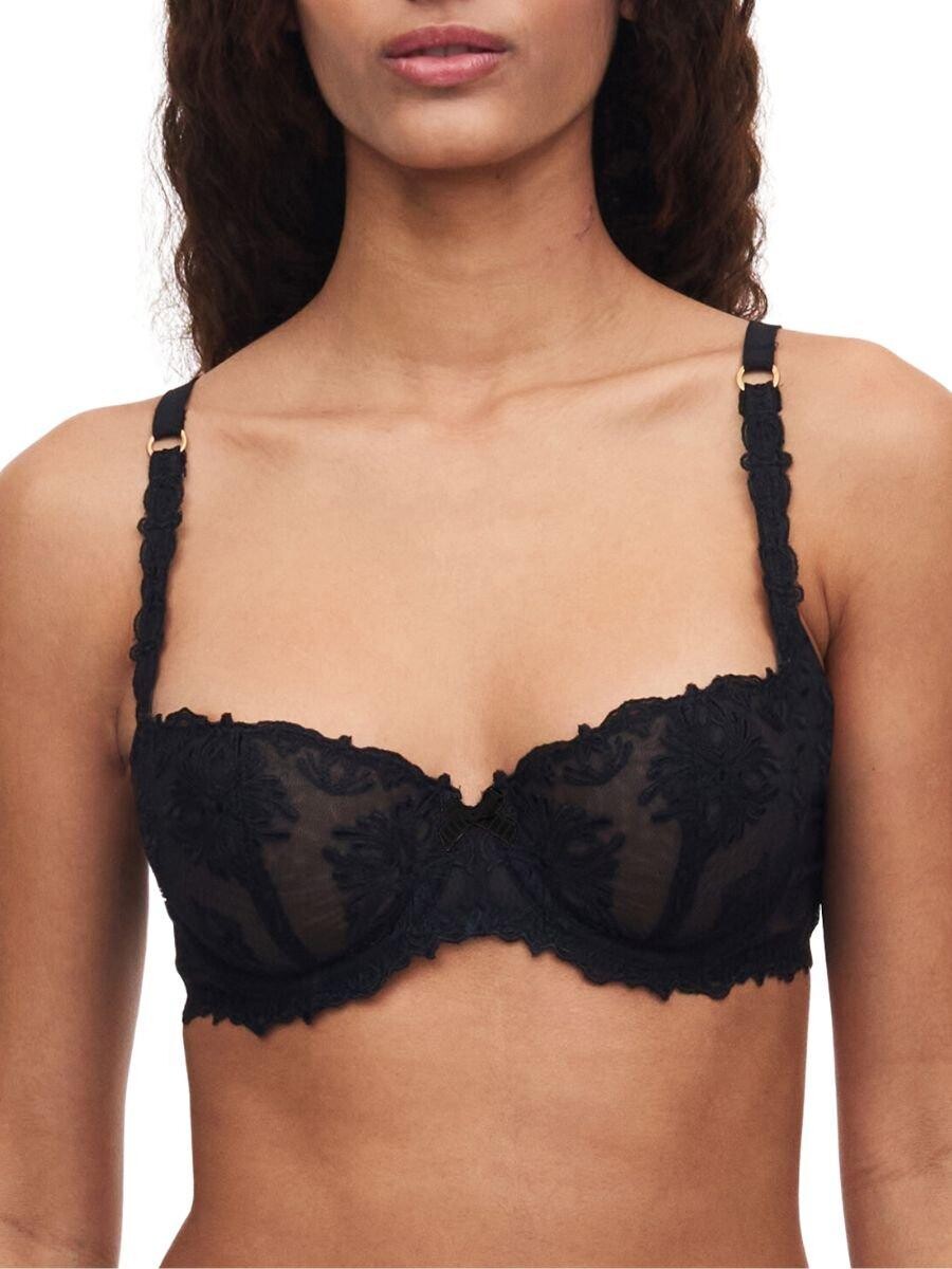

Бюстгальтер-балконет Champs Elysees Chantelle, черный