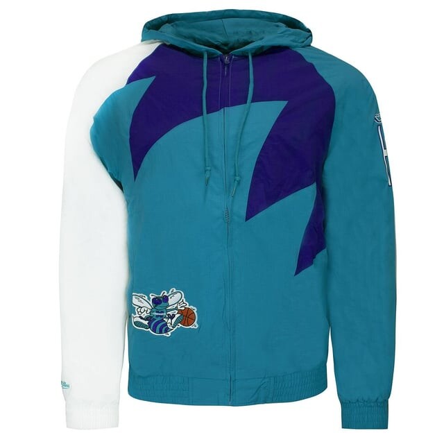 

Mitchell & ness Шарлотта Хорнетс мужская куртка Mitchell And Ness, синий