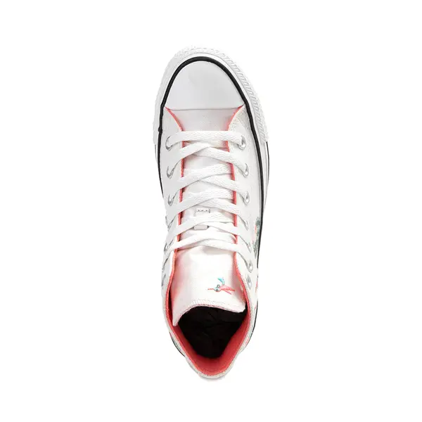 Кроссовки Converse Chuck Taylor All Star Hi Succulents Sneaker, винтажный белый — фото 2