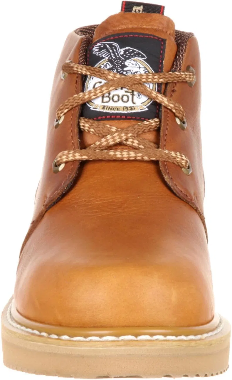 Мужские ботинки Georgia Boot GB1222 Chukka Boot, 2-Barracuda Gold — фото 4