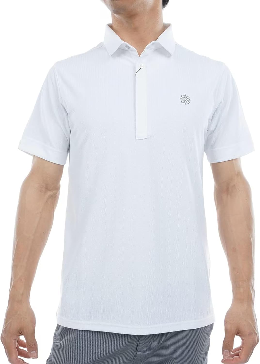 

Мужская поло-рубашка с коротким рукавом St Andrews 042-5160553 (полосатый узор, защита от УФ-излучения) St. Andrews, белый