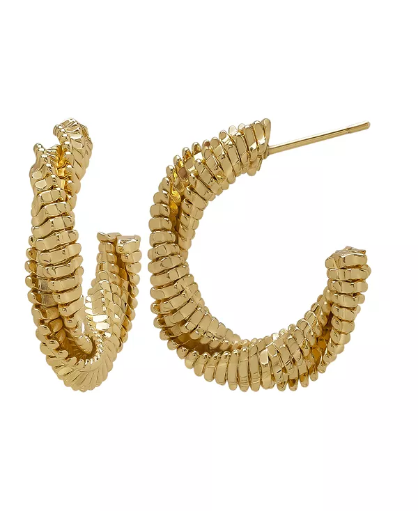 

Серьги-Хагге в плетеном стиле из 14-каратного золота Macy'S, gold