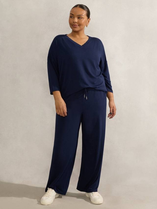 

Облегающий топ с V-образным вырезом Curve Lightweight Live Unlimited, Blue