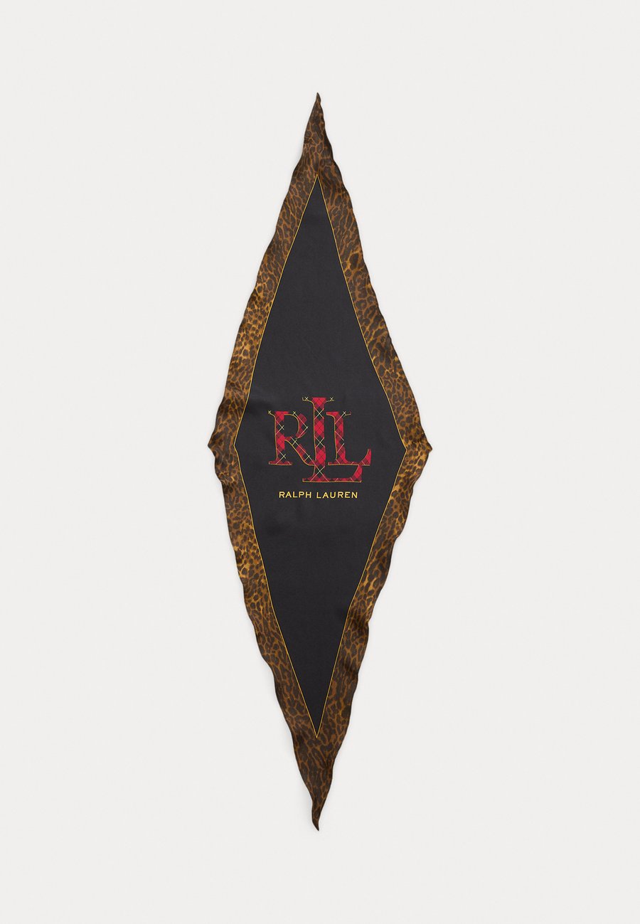 

Шарф Lauren Ralph Lauren PLAID LOGO SILK DIAMOND SCARF, Black