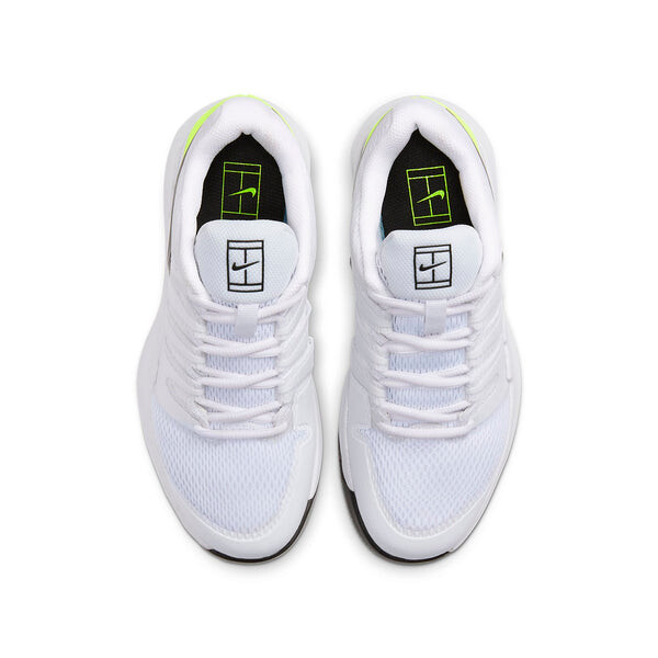 Кроссовки ourt jr. vapor x white/black/green Nike, черный — фото 4