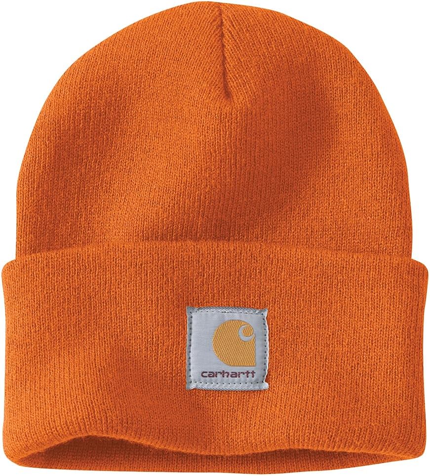 

Carhartt мужская вязаная шапка с манжетой, Marmalade