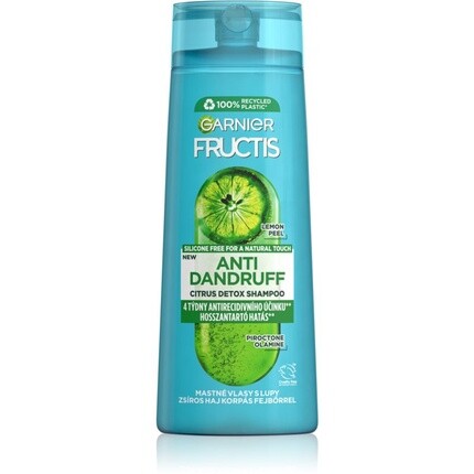 

Fructis Шампунь-детокс против перхоти с цитрусовым ароматом - 250 мл