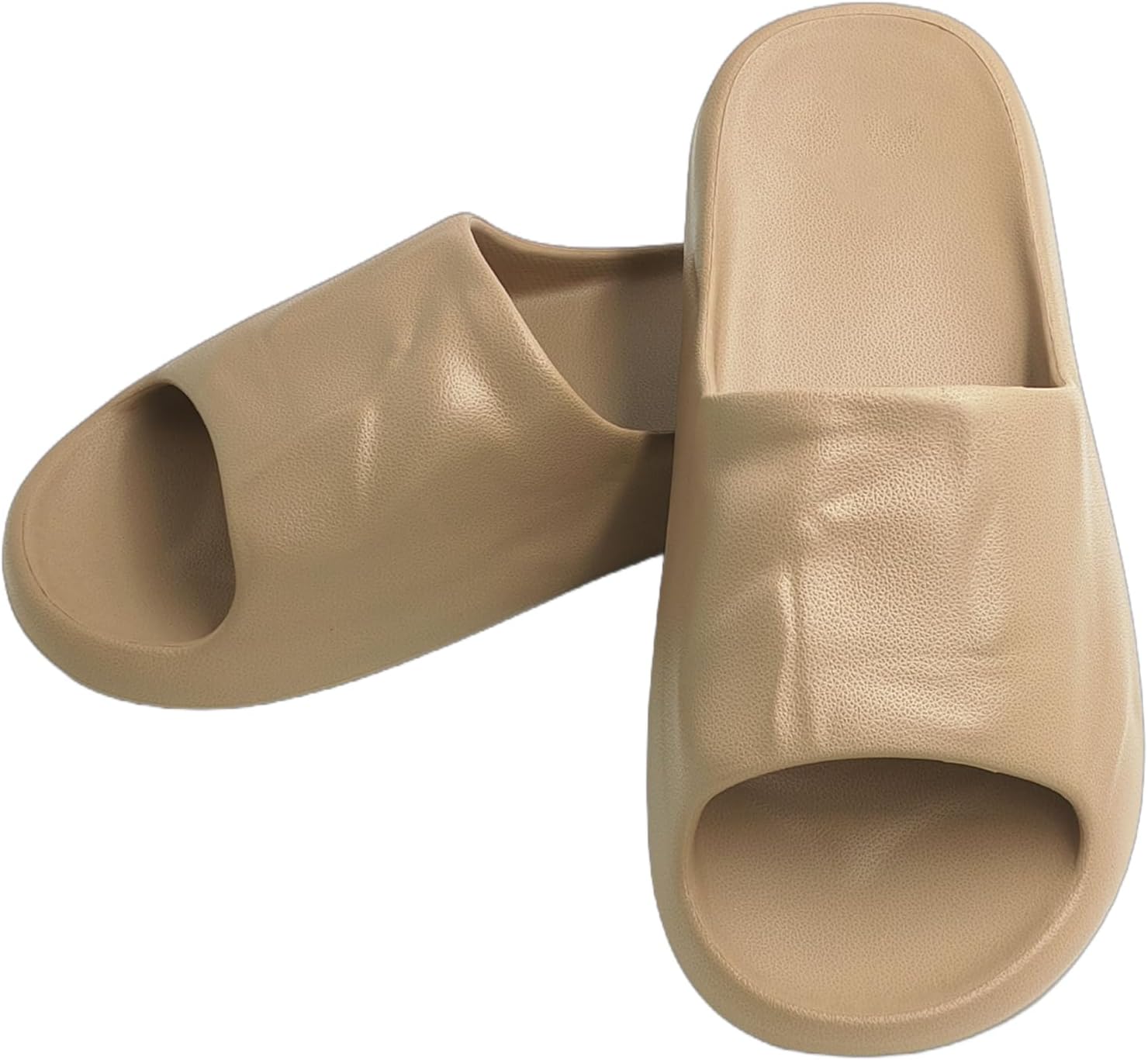 

Сандалии PXPUIQ Fish Mouth для женщин и мужчин, с открытым носком, быстро сохнут, водонепроницаемые - нескользящие обувь для пляжа и бассейна, для улицы и дома, сада, плавания, душа, йоги, путешествий, хаки