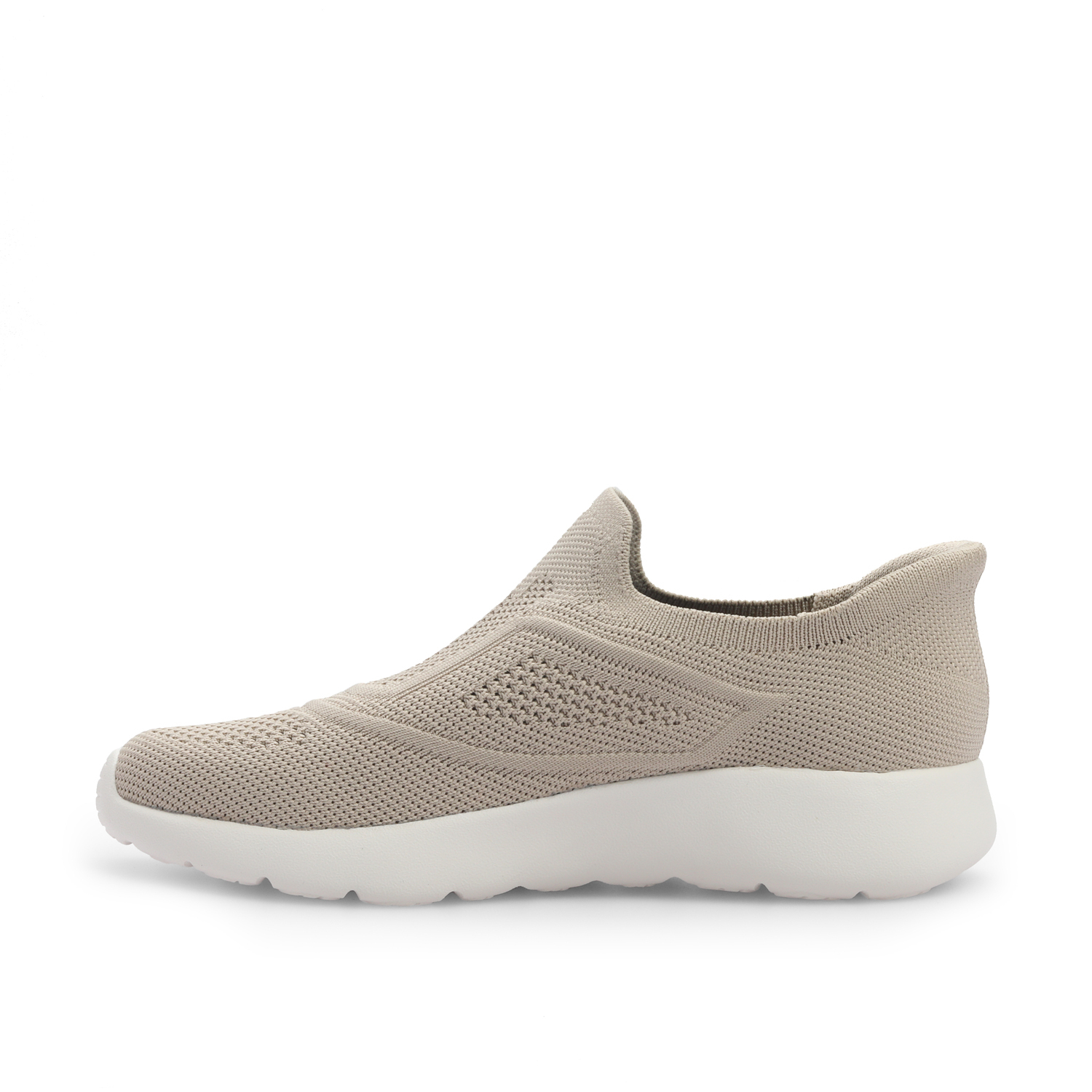 

Walk more Кроссовки Cloud Speed Low Top Slip On Unisex [Мужские] Утренний туман серый/Чистый белый, цвет [Men's]Morning Mist Gray/Pure White