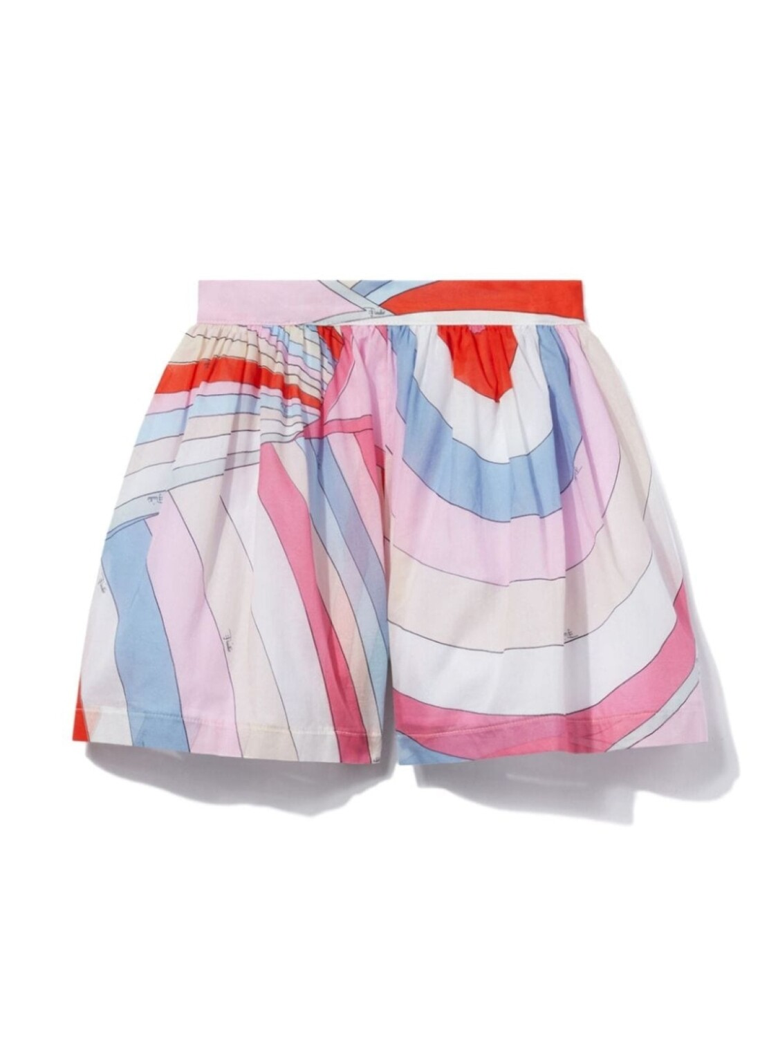 

PUCCI Junior юбка из хлопка с принтом «Ирида», розовый
