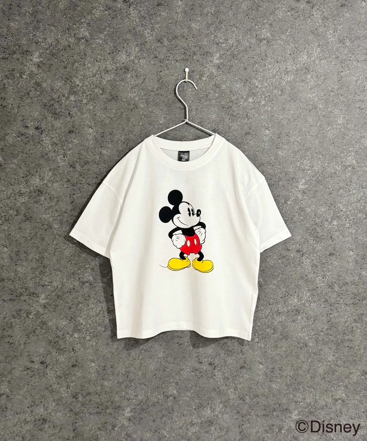 Детская футболка Mickey Mouse оверсайз Disney тёмно-синяя — фото 2