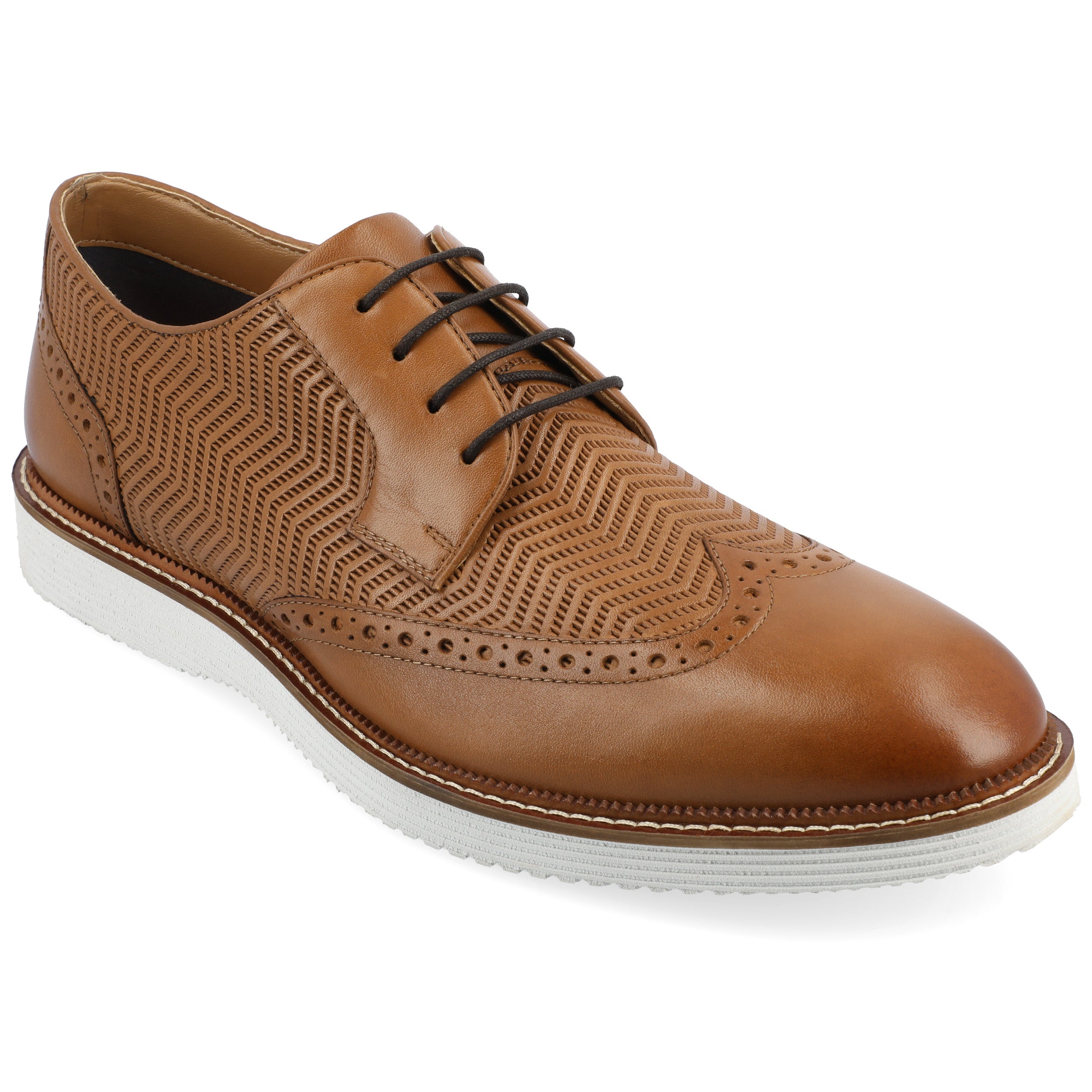 

Thomas & Vine Baxter Wingtip Дерби, цвет cognac