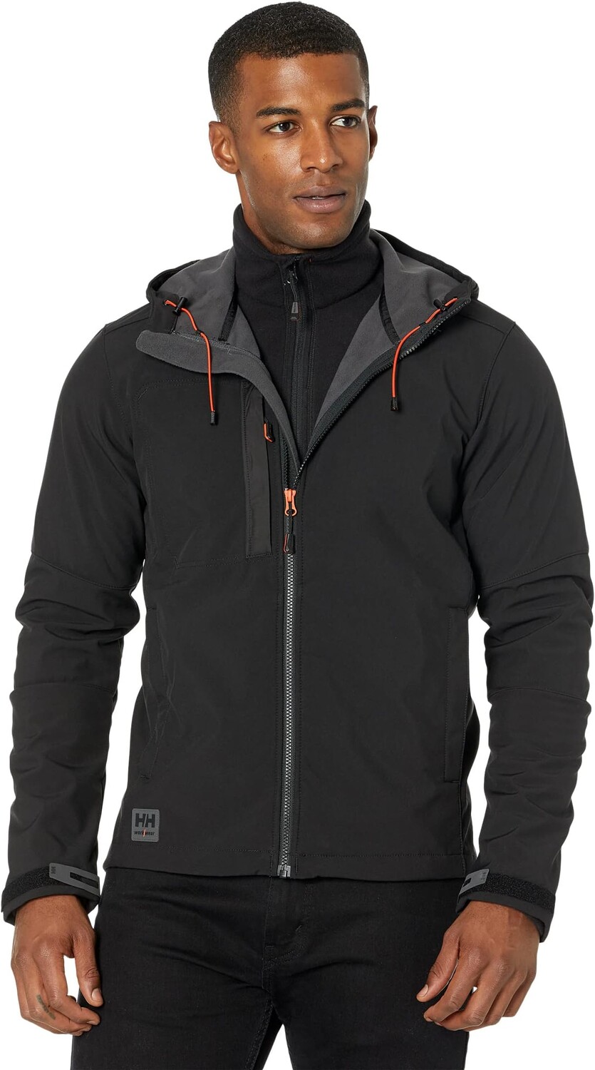 

Куртка Kensington Hooded Softshell Helly Hansen, черный