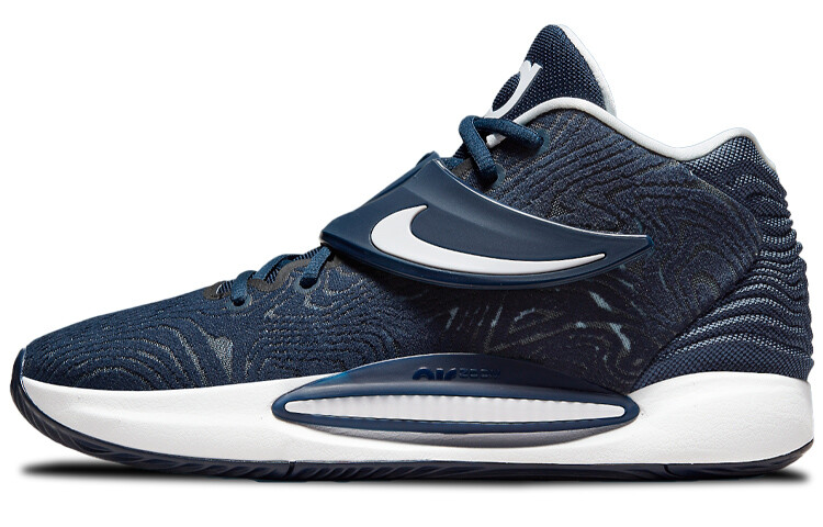 

Кроссовки Nike KD 14 Basketball Unisex, темно-синий/белый