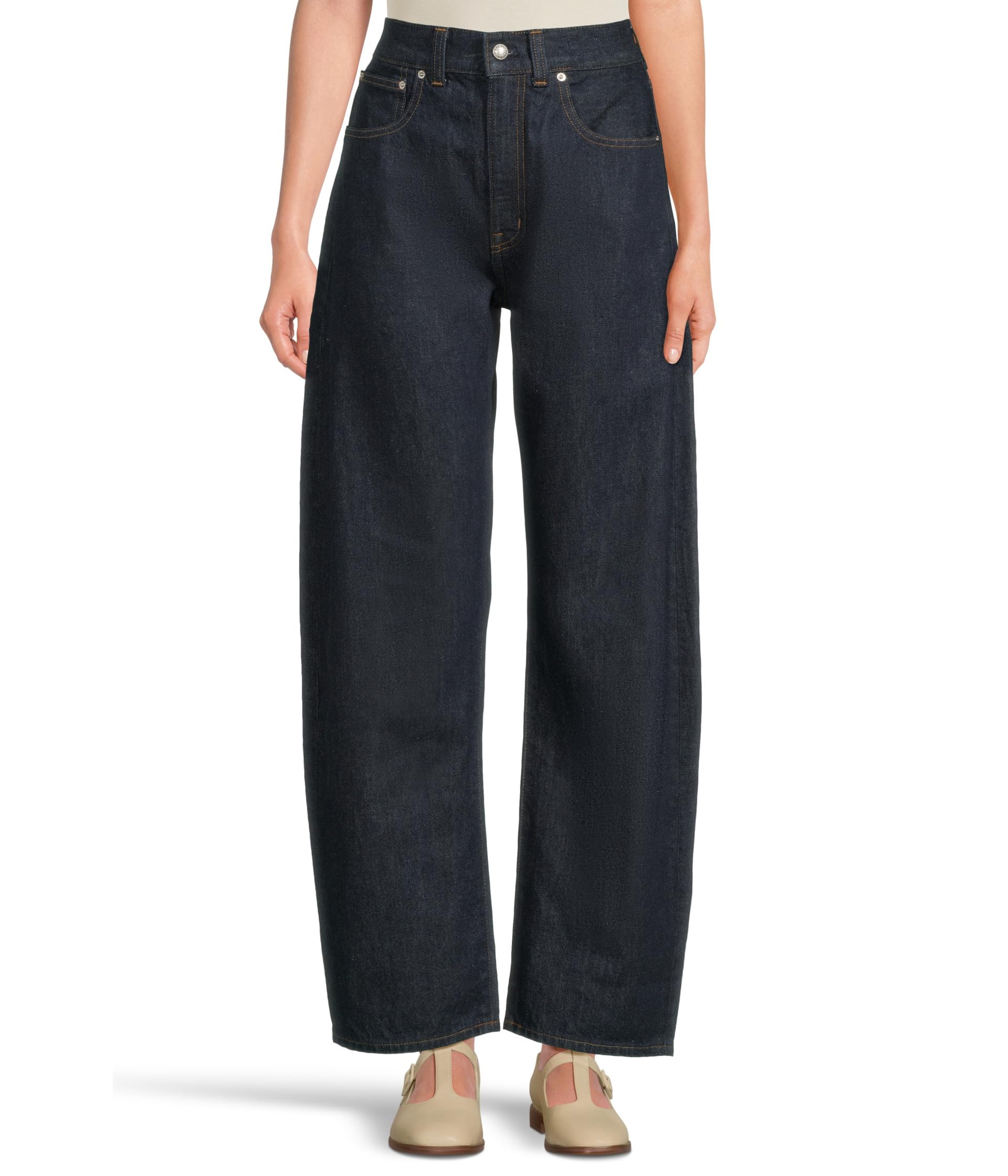

Джинсы Madewell The Balloon Jean In Rinse Wash, цвет Rinse Wash