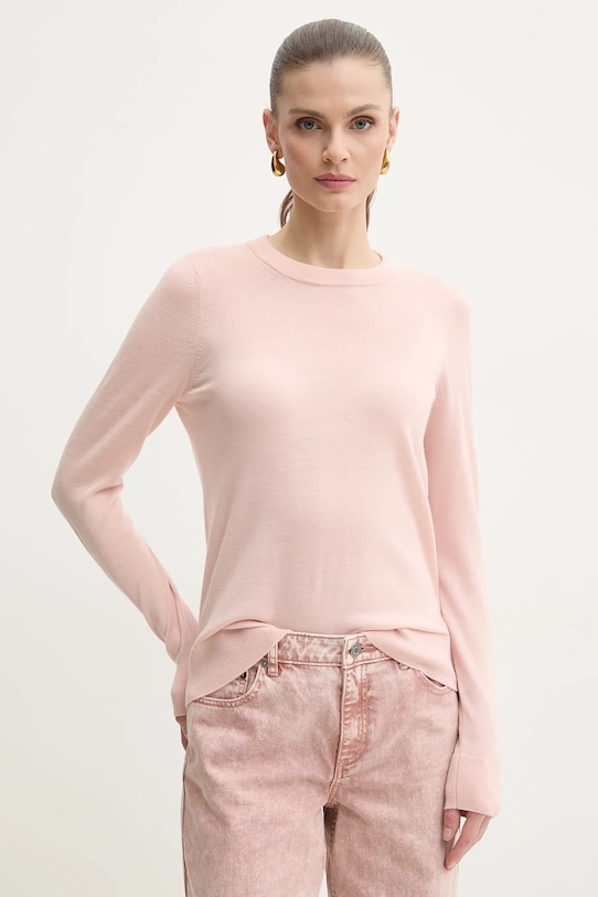 

Шерстяной свитер Michael Michael Kors, розовый