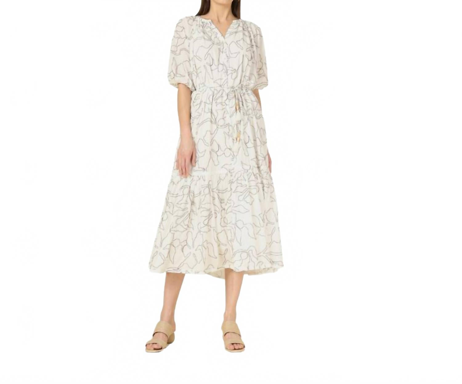 

Эмерсон Миди платье в бежевом OMIKA