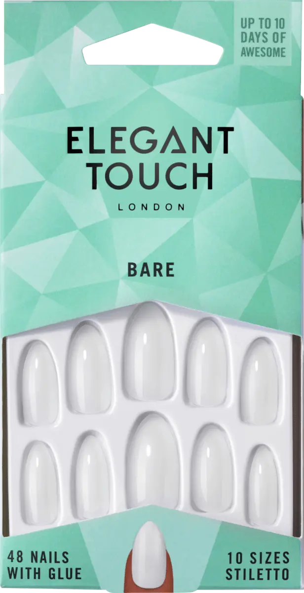 

Накладные ногти Bare Nails Stiletto 1 шт. Elegant Touch