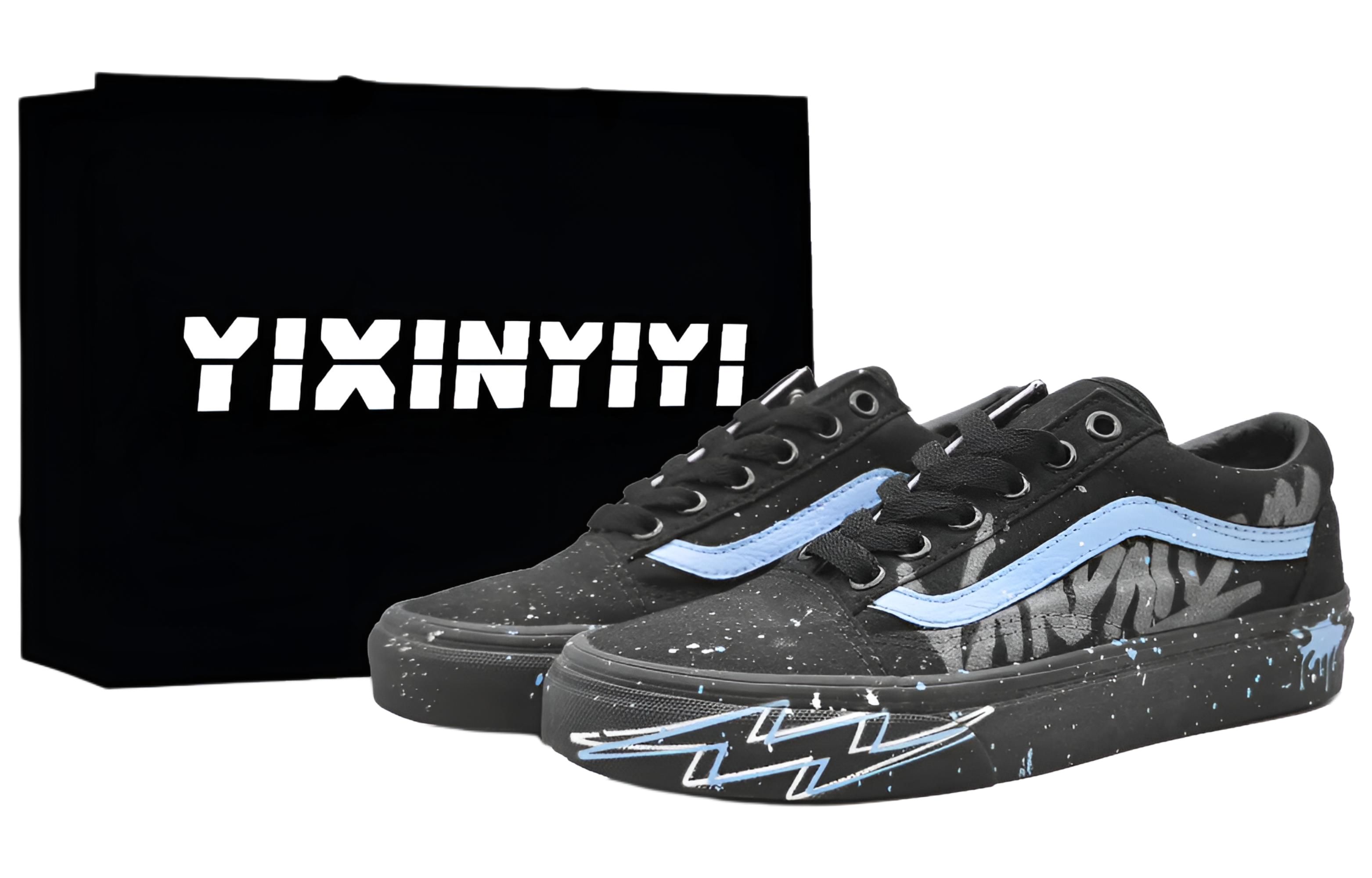 

Кроссовки для скейтбординга Old Skool низкие унисекс berry blue Vans, Berry синий (Shopping Bag)