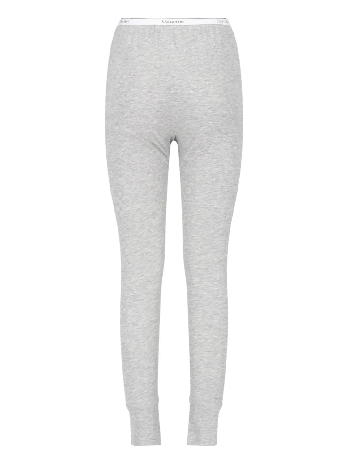 Серые зауженные брюки с эластичным поясом Calvin Klein, Grey — фото 2