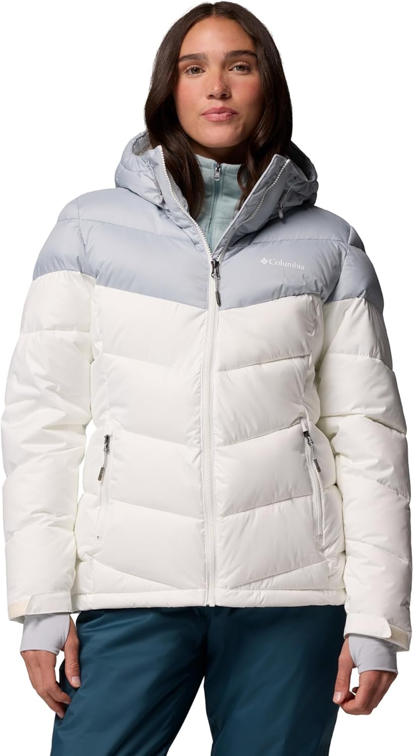 

Columbia Women's Abbott Peak утепленная куртка, Sea Salt/Cirrus Grey