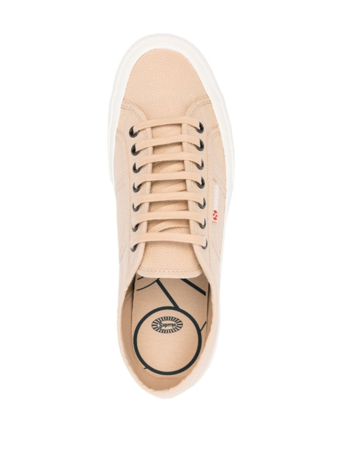Superga кеды 2750 OG из канваса, нейтральный цвет — фото 4