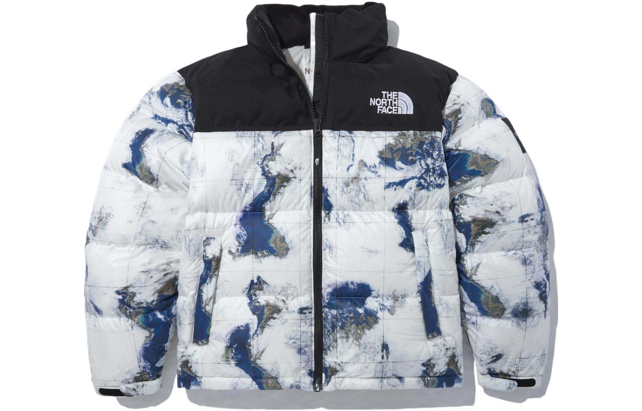 

Куртка унисекс с принтом Earth Print Color THE NORTH FACE, Earth Print Color
