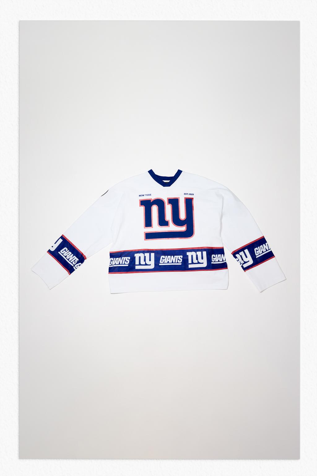 

Футболка nfl giants ZARA, белый