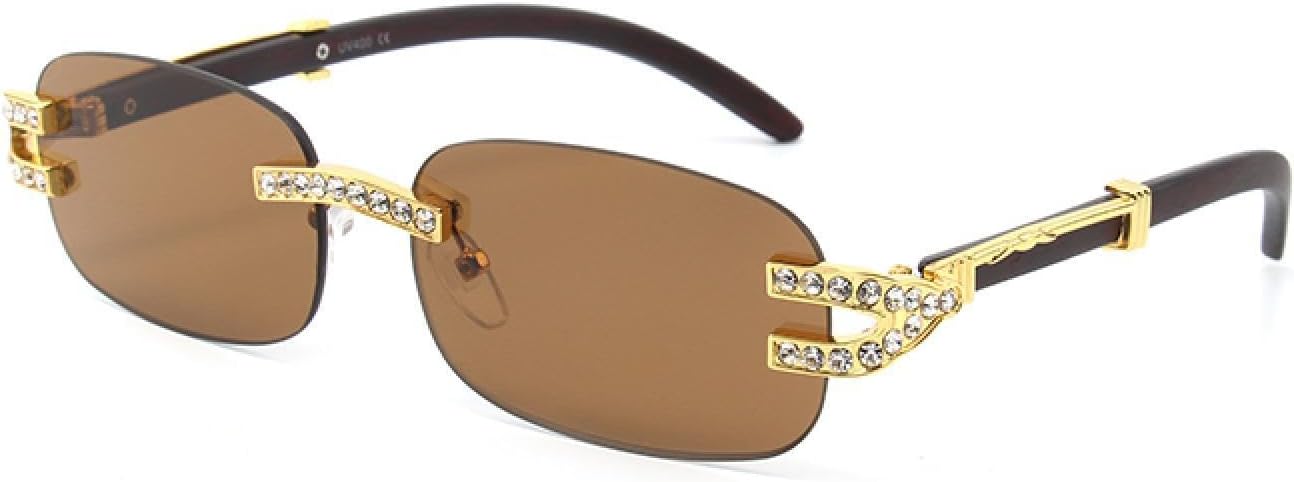 

Солнцезащитные очки с защитой от УФ-излучения UV400 | Без оправы, градиентный оттенок | Для женщин и мужчин, для занятий спортом на открытом воздухе и вождения DSVIGF, C8