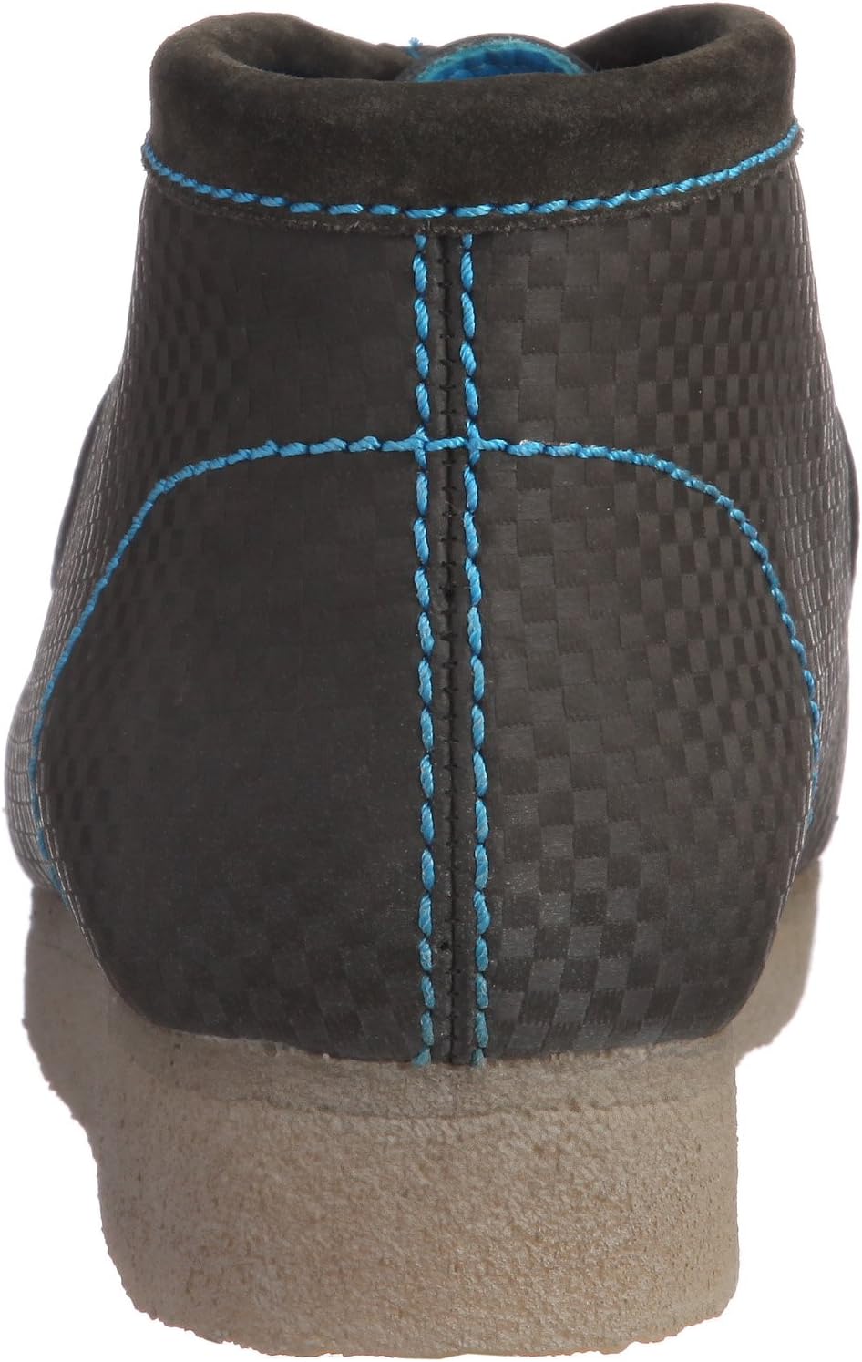 Мужские кожаные мокасины на шнуровке, разные Clarks, угольный — фото 3