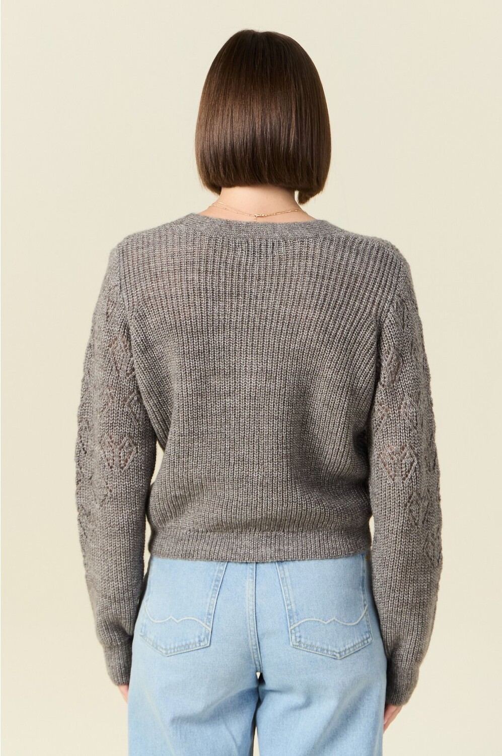 

Кардиган MIT LOCHMUSTER BONOBO Jeans, светло-серый