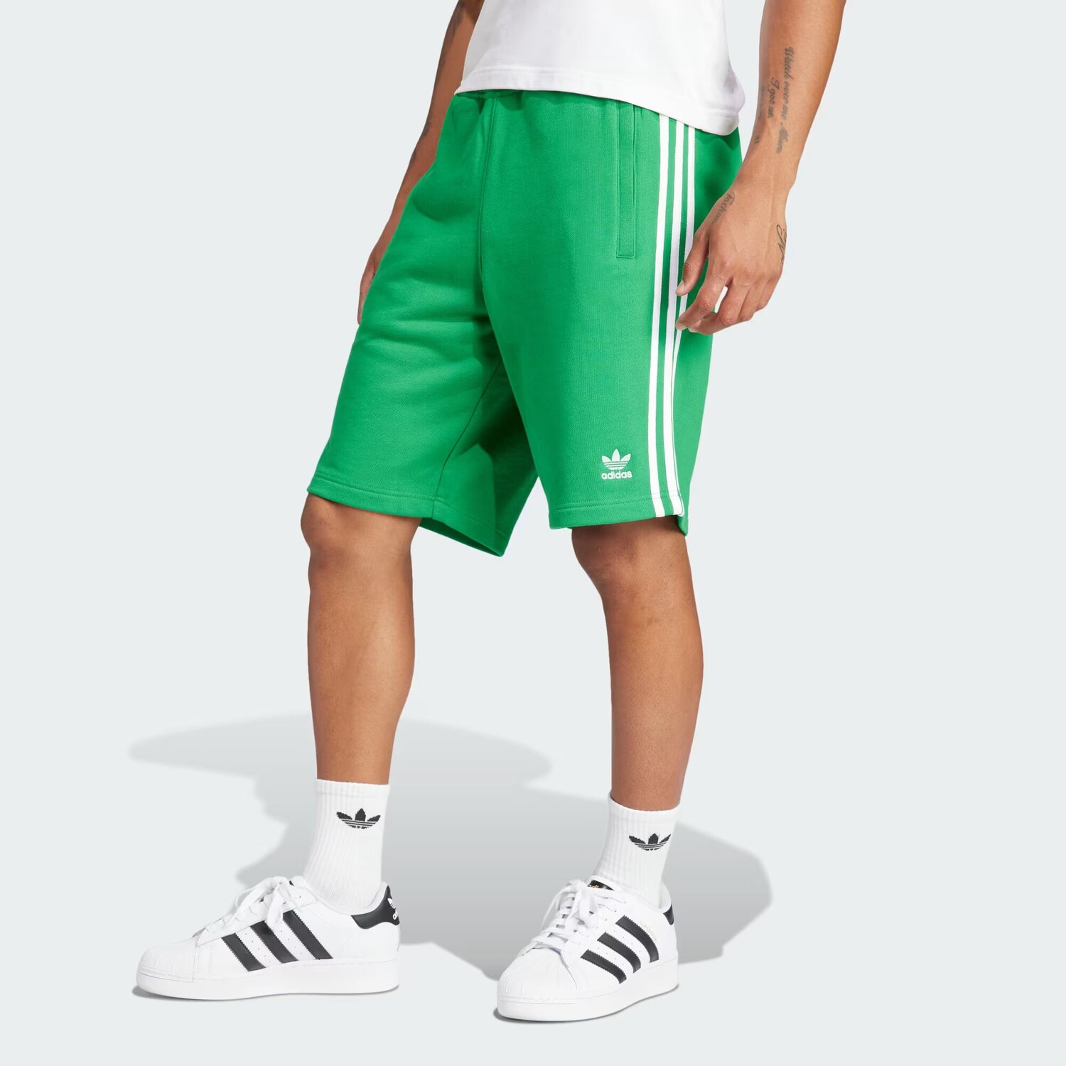 

Шорты Adicolor с 3 полосками Adidas, цвет Green