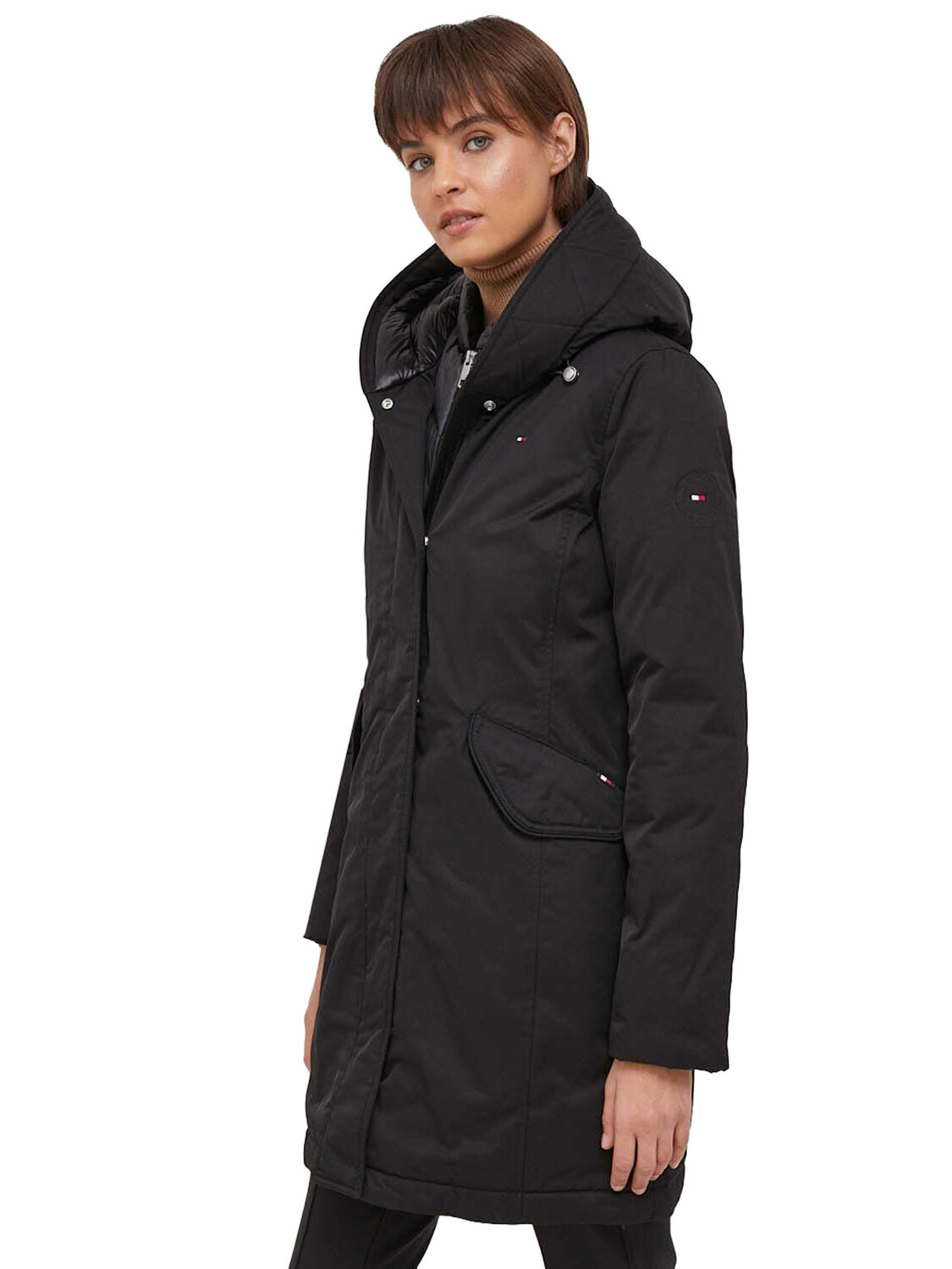 

Куртка hilfiger giubbotto imbottito Tommy, черный