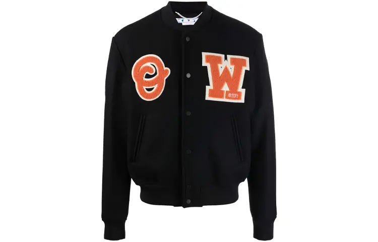 

Мужское бейсбольное джерси OFF-WHITE, Черный