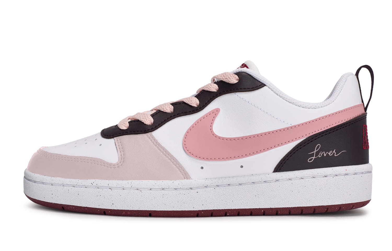 

Nike Court Borough SE 811 Manufacturing, Peach Pudding Abrasion Resistant Low top Детские скейтбордические кроссовки