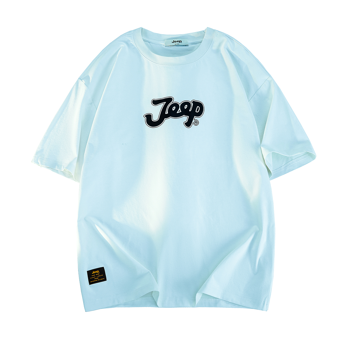 

Футболка с короткими рукавами Unisex Jeep, цвет слоновая кость