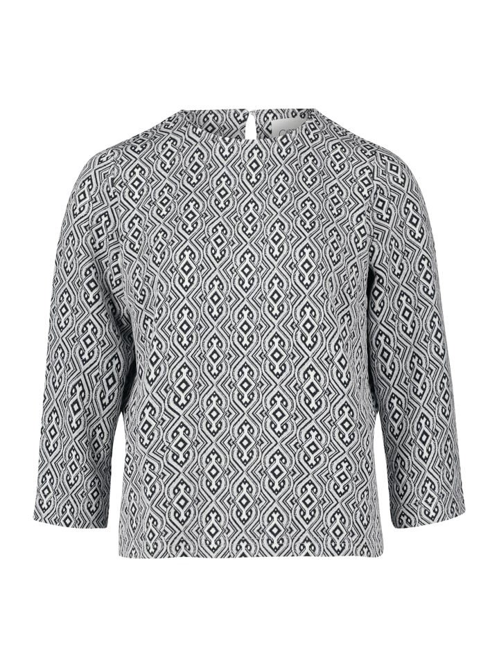 

Блуза CARTOON Blusenshirt mit Jacquard, цвет Dunkelblau/Blau