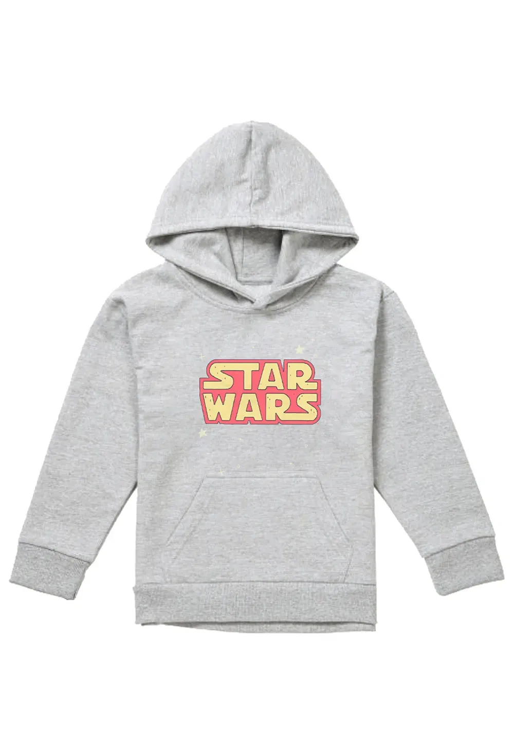Детская толстовка Star Wars Disney Athletic Heather, серый