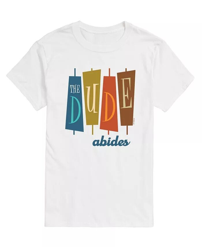 

Мужская футболка «Большой Лебовски» The Dude AIRWAVES, белый