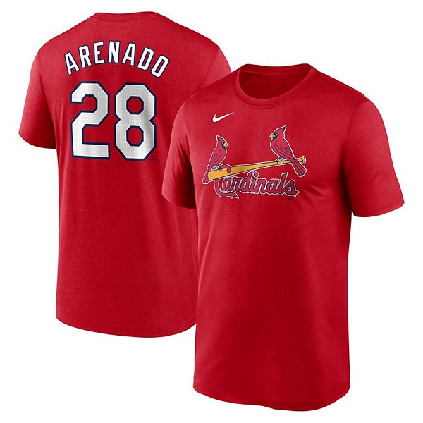 

Мужская футболка Nolan Arenado St Louis Cardinals с именем и номером Nike