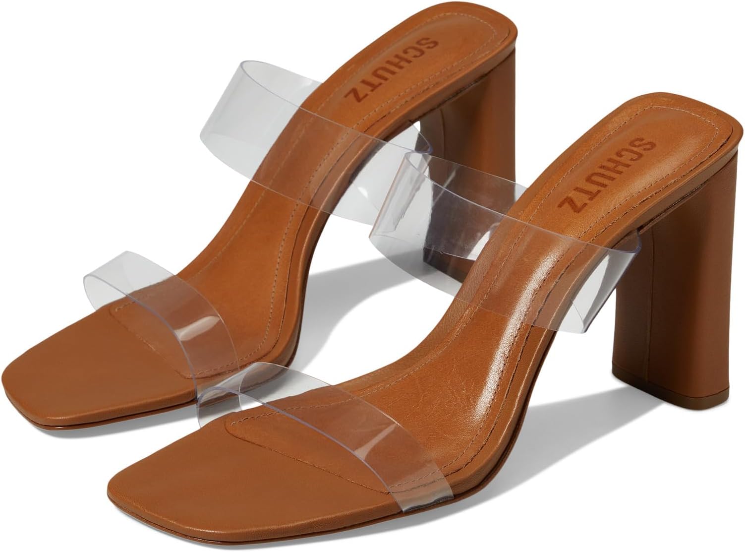 Сандалии Schutz Ariella Tab, цвет Cuoio Brown 1
