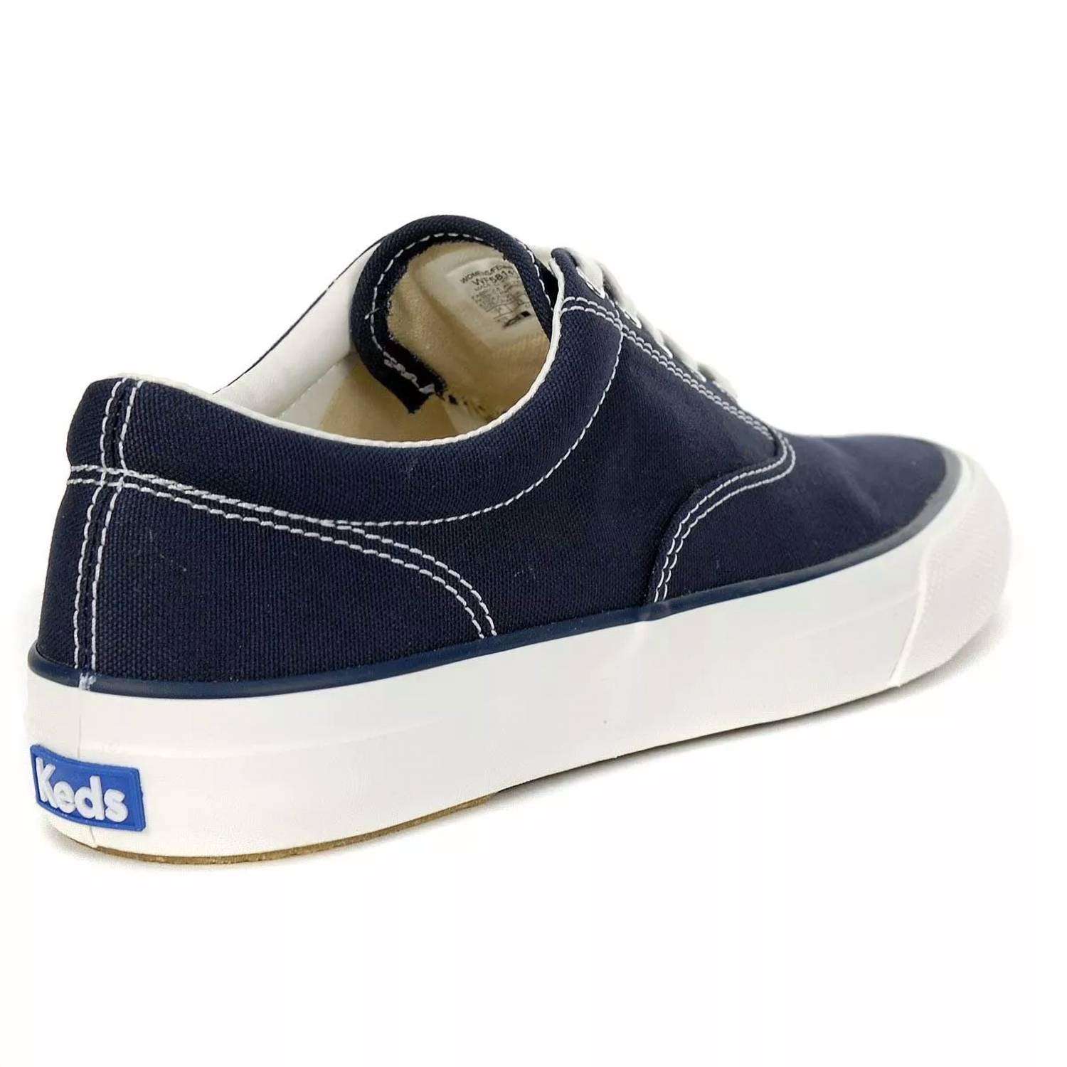 Женские кроссовки Anchor в однотонном темно-синем цвете Keds — фото 3