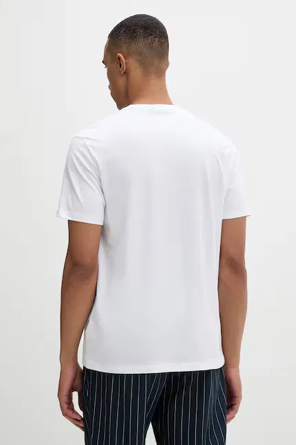 Футболка Calvin Klein Classic Logo, белая — фото 3