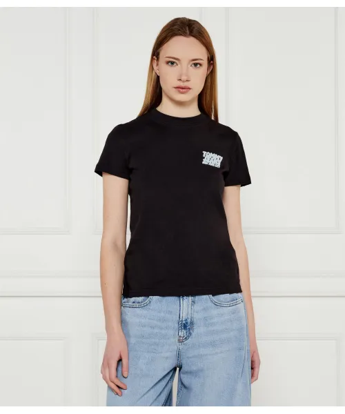 

Футболка Regular fit Tommy Jeans, черный