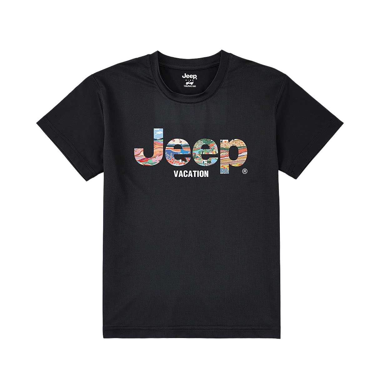 Футболка для детей с круглым вырезом Moderate Jeep, ice crystal зеленый — фото 3