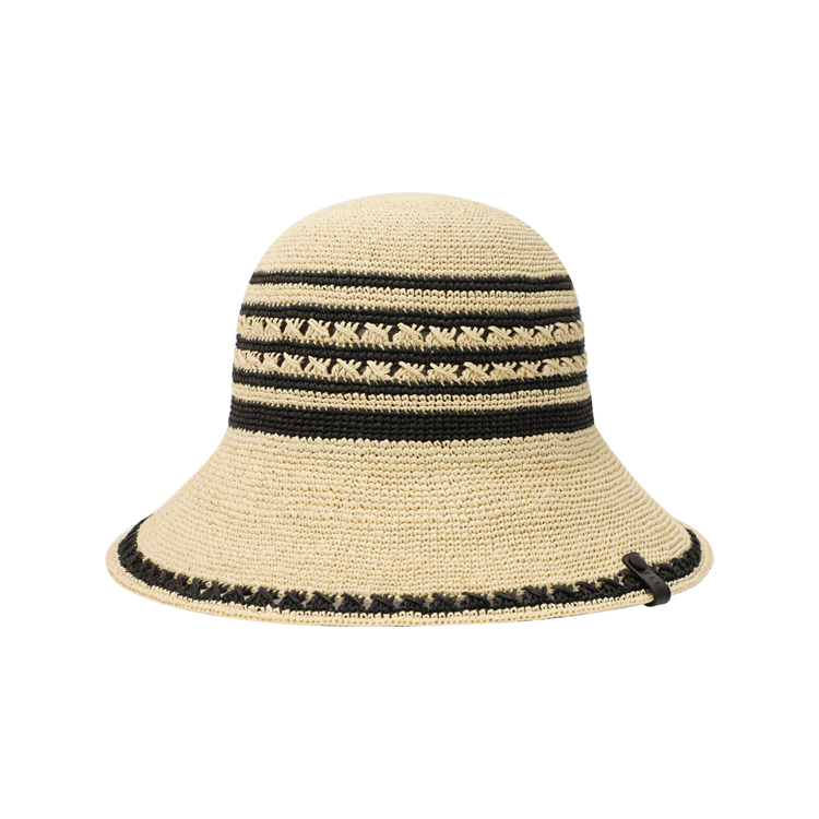 

Шляпа от солнца для женщин из целлюлозного материала ELLE, хаки бежевый черный