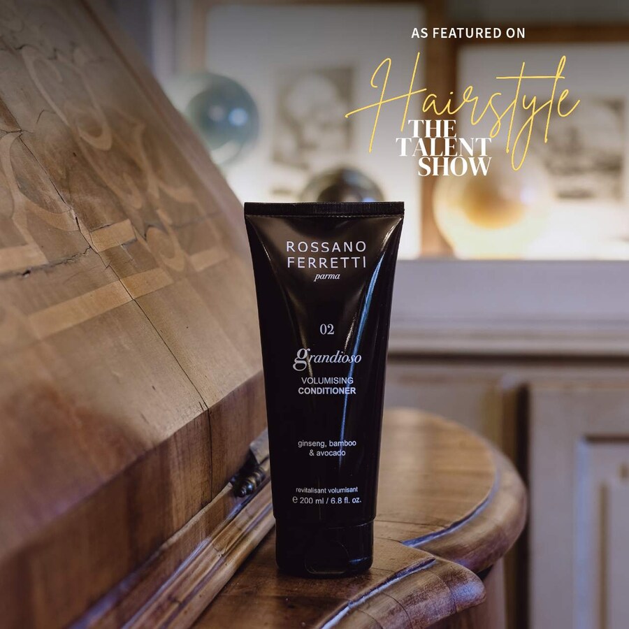 Кондиционер для объема Grandioso Rossano Ferretti Parma, 6.8 oz /200 mL — фото 2