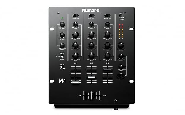 

Микшер Numark M4 USB 3-Channel DJ Mixer