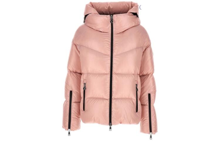 

Пуховик женский розовый Moncler, розовый
