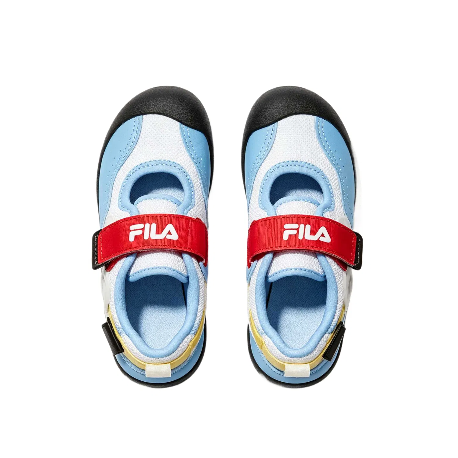 Сандалии детские Glowfly FILA KIDS белые/голубые — фото 4